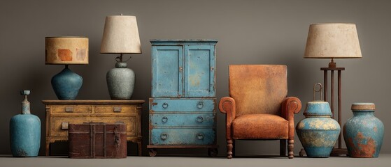 リユースをイメージした家具の写真