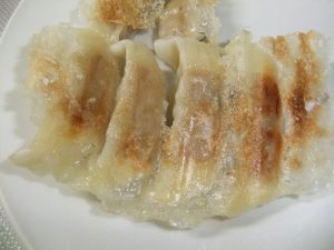 焼き餃子の写真