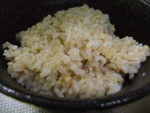 玄米ご飯の写真