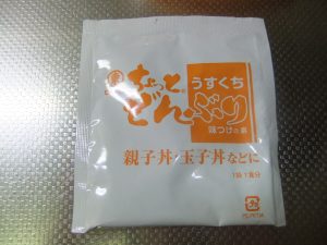 親子丼の素の写真