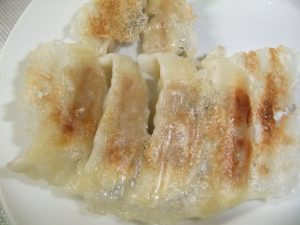 焼き餃子の写真