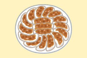 餃子のイラスト