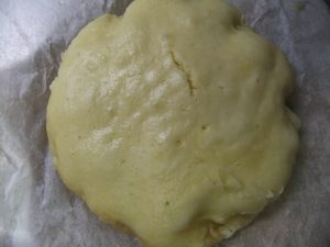 大きな蒸しパンの写真